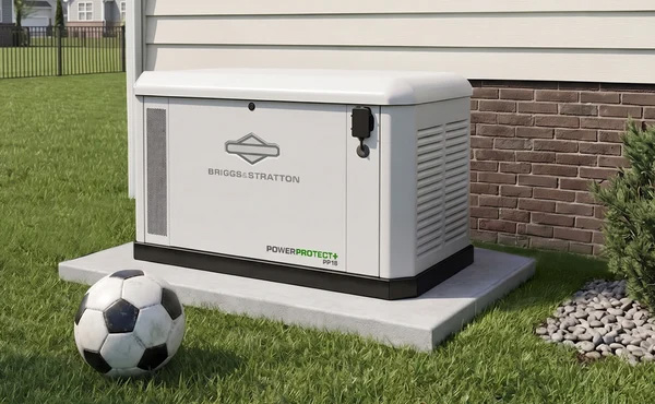 Briggs & Stratton Home Standby Generator installed
