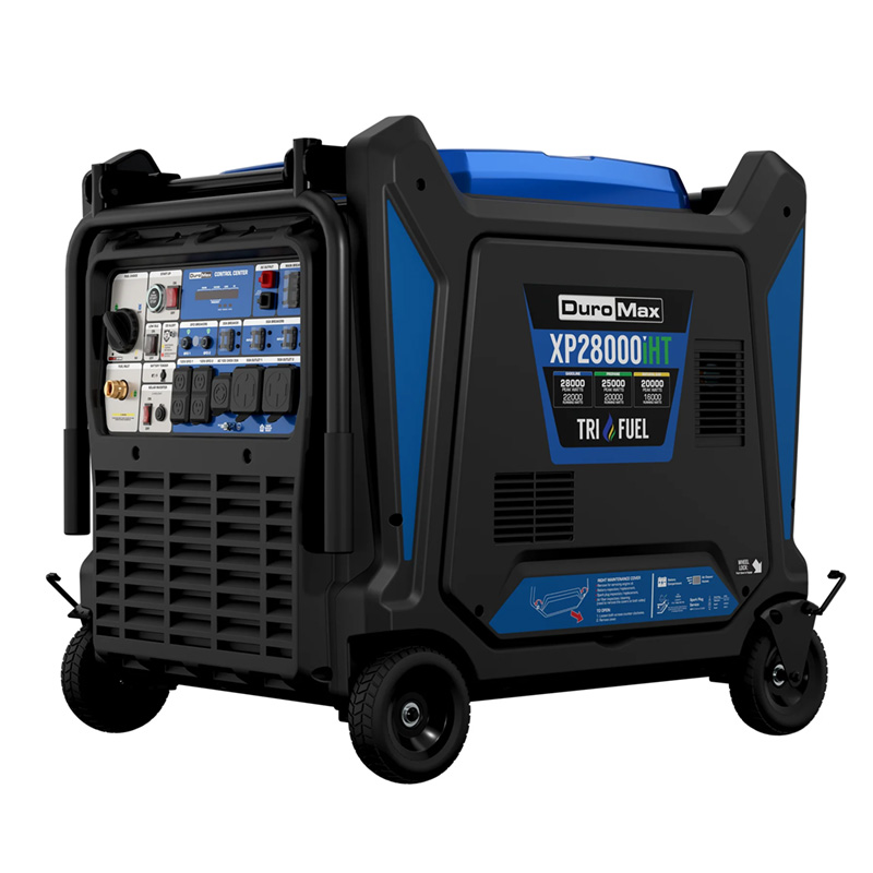 DuroMax 28,000 Watt Tri Fuel Portable Inverter Generator