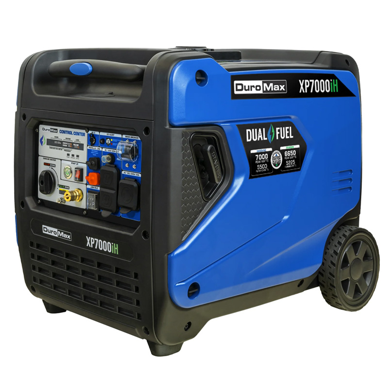 DuroMax 7,000 Watt Portable Dual Fuel Inverter Generator
