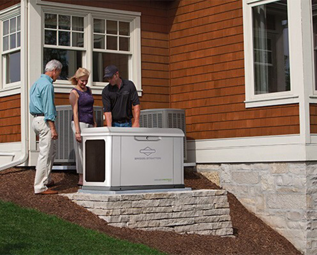 Briggs & Stratton Home Standby Generator istalled