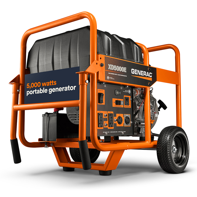 Generac 5000 Watt Diesel Portable Generator
