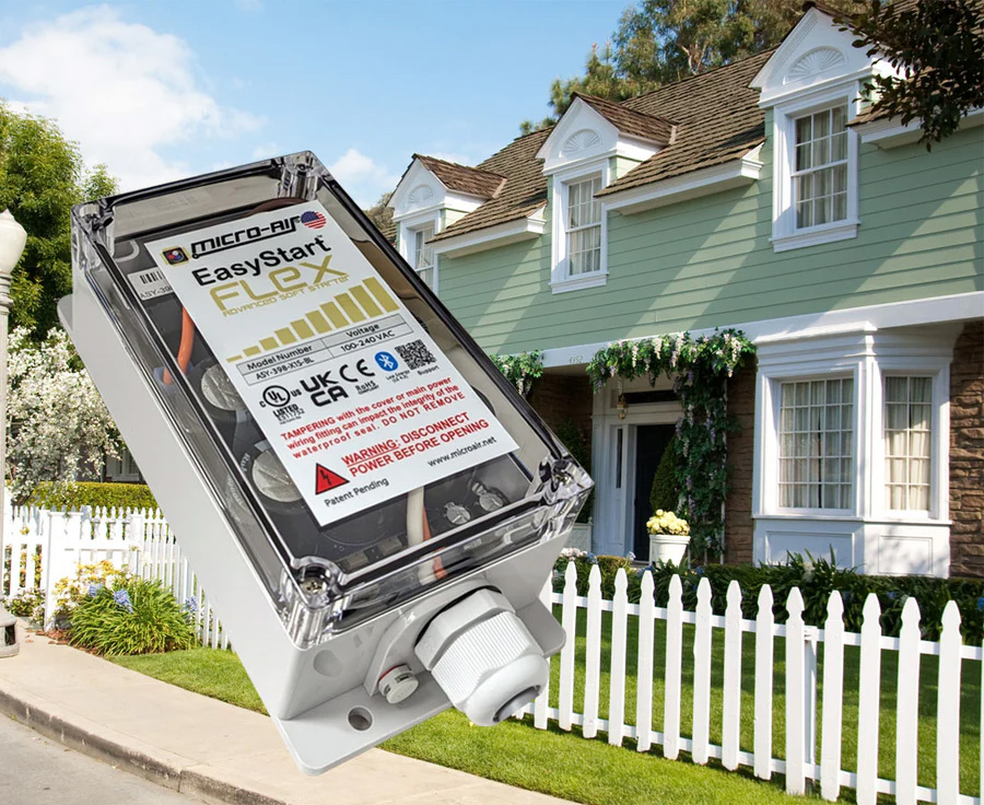 MicroAir EasyStart Flex Soft Starter for Residential Air Conditioning Systems