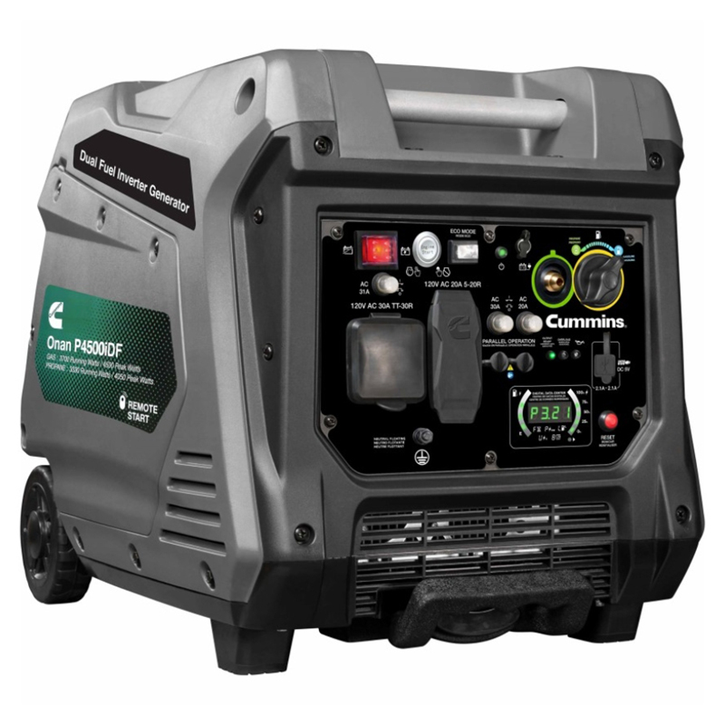 Onan 4500 Watt Dual Fuel Portable Inverter Generator